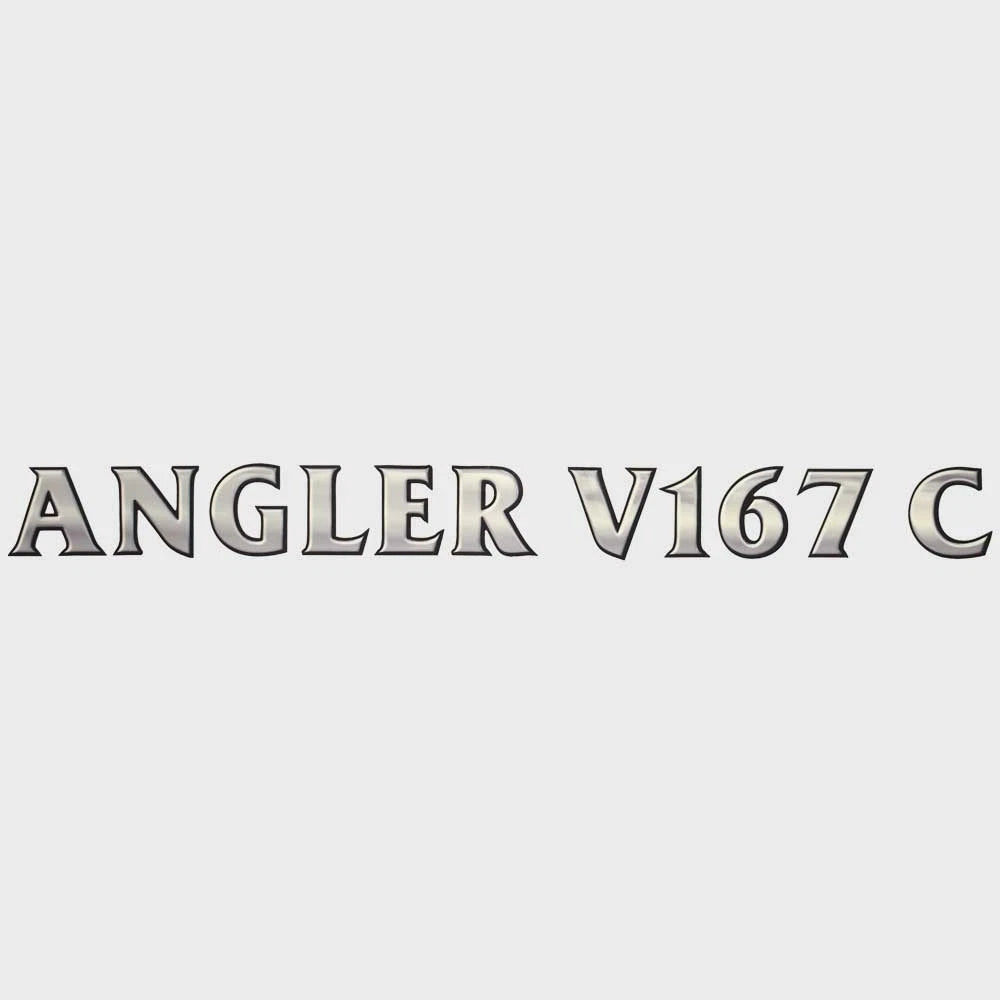 G3 Boat Model Decal 73405142 - Angler V167 C Gray Sticker