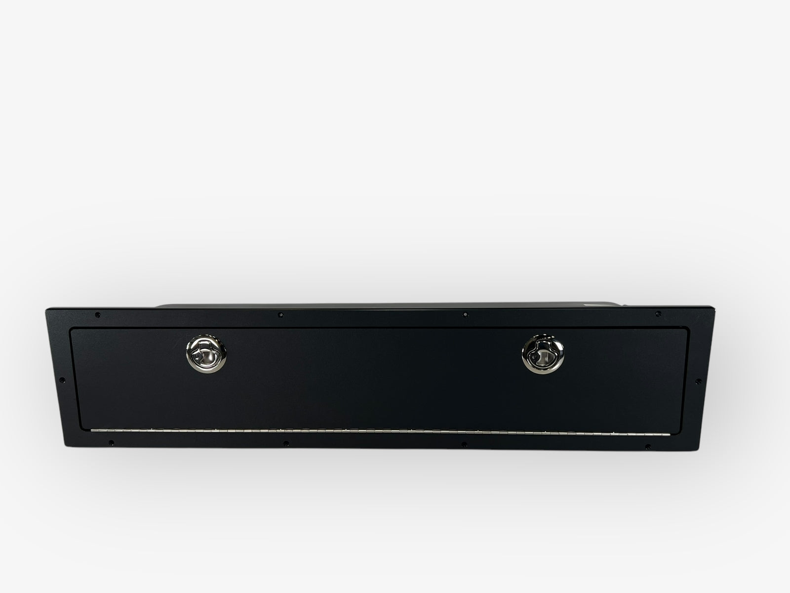 Marine Storage Box, with Lock & Key, 39in X 9in X 11in,, Black, with Gas Spring