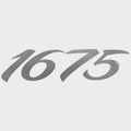 Lund Boat Brand Decal 2320597 - 1675 Metallic Silver 6 X 1 1/2 Inch