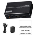 4K 1 in 1 Out HDMI EARC Extractor 120Hz HDMI Splitter Audio Converter