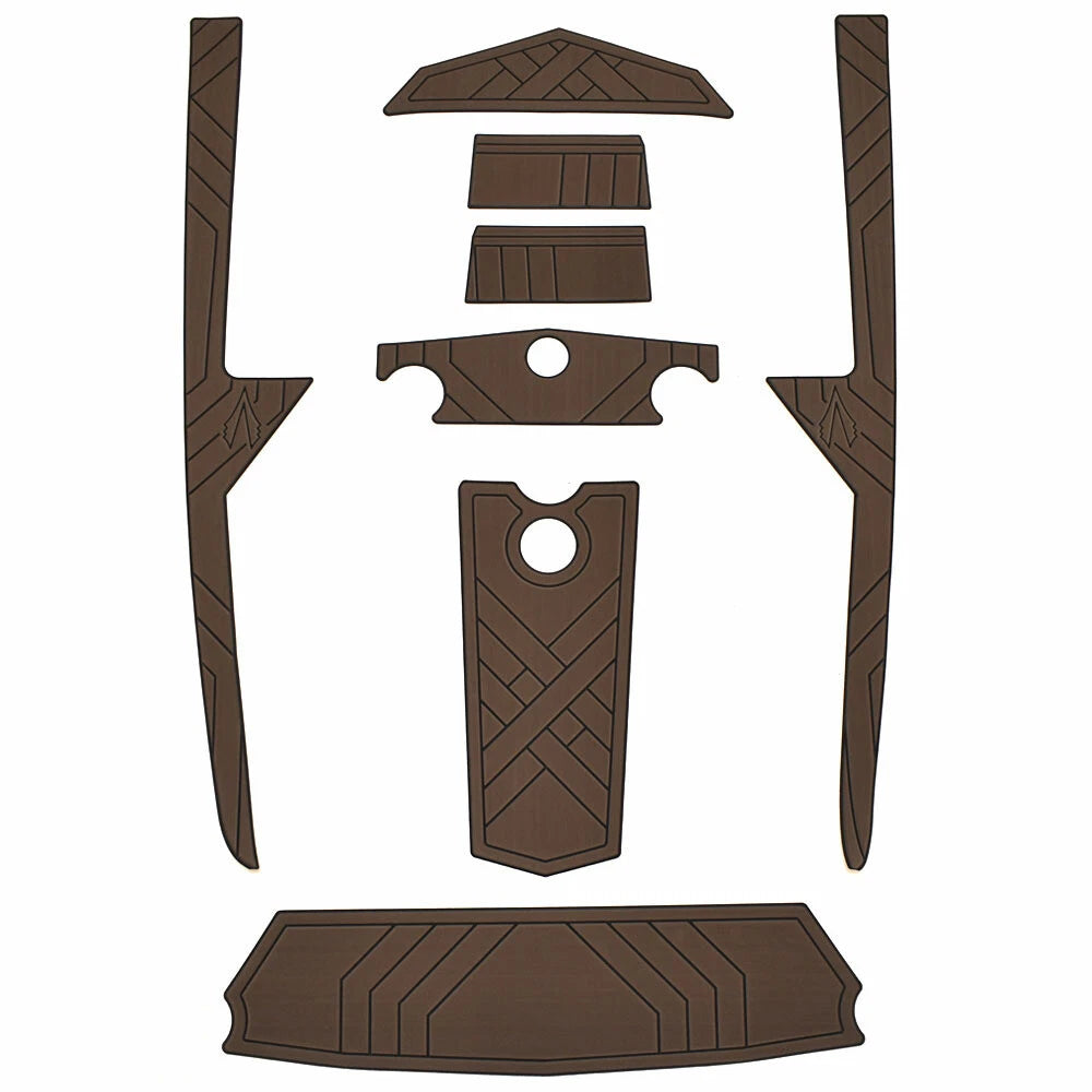 Supra Boat Non-Skid Deck Mats 117232 - SE SeaDek Chocolate Black (kit)