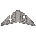 2024 Monterey Boat Anchor Locker Mat 25190054-00-SE AD - M Series (3Pc)