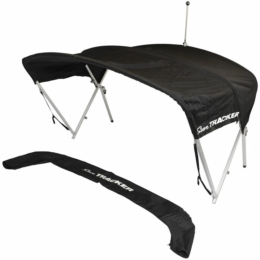 Sun Tracker Pontoon Boat Bimini Top 351990 - 96 - 100 Inch Black