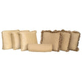 Chaparral Boat Cabana Pillow Set - Tan 15 Inch (set of 7)