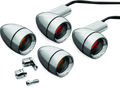 Kuryakyn Late Style Turn Signal Kit Chrome – Fits Harley Davidson FLSTFI Fat Boy