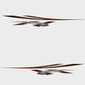 Larson Boat Graphic Decals 0573207C - Senza Red Stickers (set of 4)