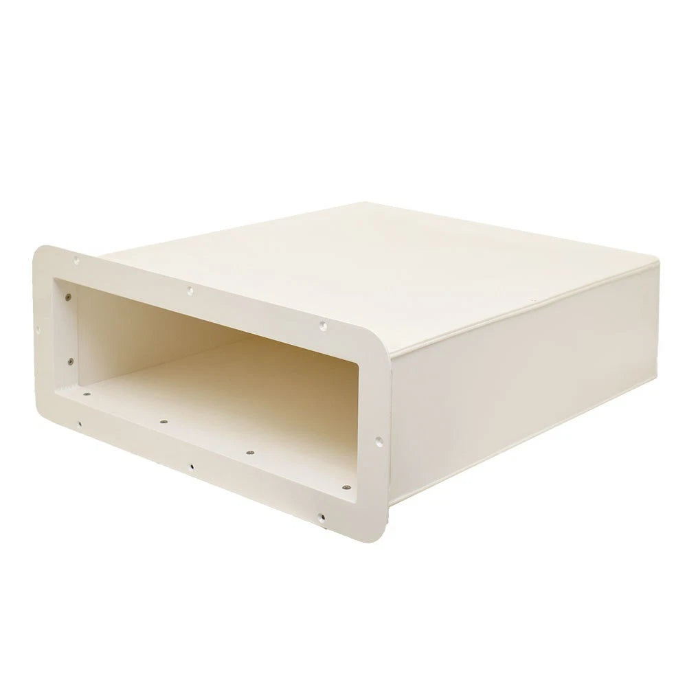 Teak Isle Boat Storage Bin 89200-407717F - 21 1/2 X 24 1/8 Off White