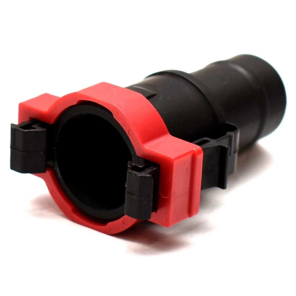 Boat Straight Ballast Fitting 81934-W - Qwik Lok 3/4 Inch Black Red