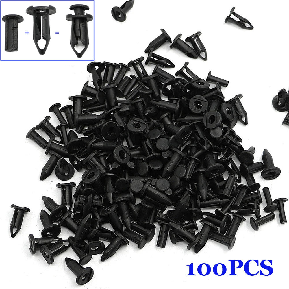 100* Auto for Fender Rivets Clips Parts for ATV UTV Can Maverick for COMMANDER