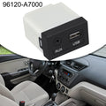 AUX USB Socket 96120-A7000 Center Console 12V Voltage