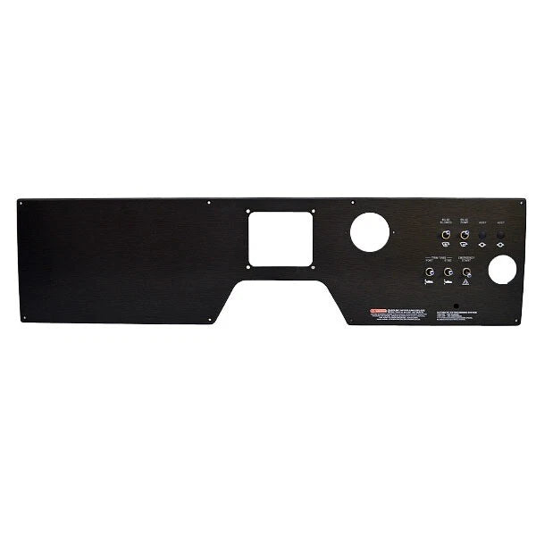 Sea Ray Boat Blank Dash Switch Panel 2115352 - 370 Venture Black