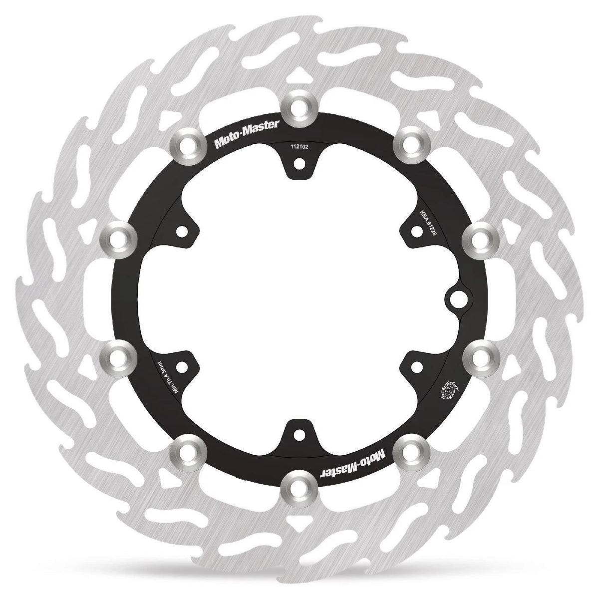 Moto Master Front Floating Brake Disc Flame for KTM 990 Adventure R 2006-2013