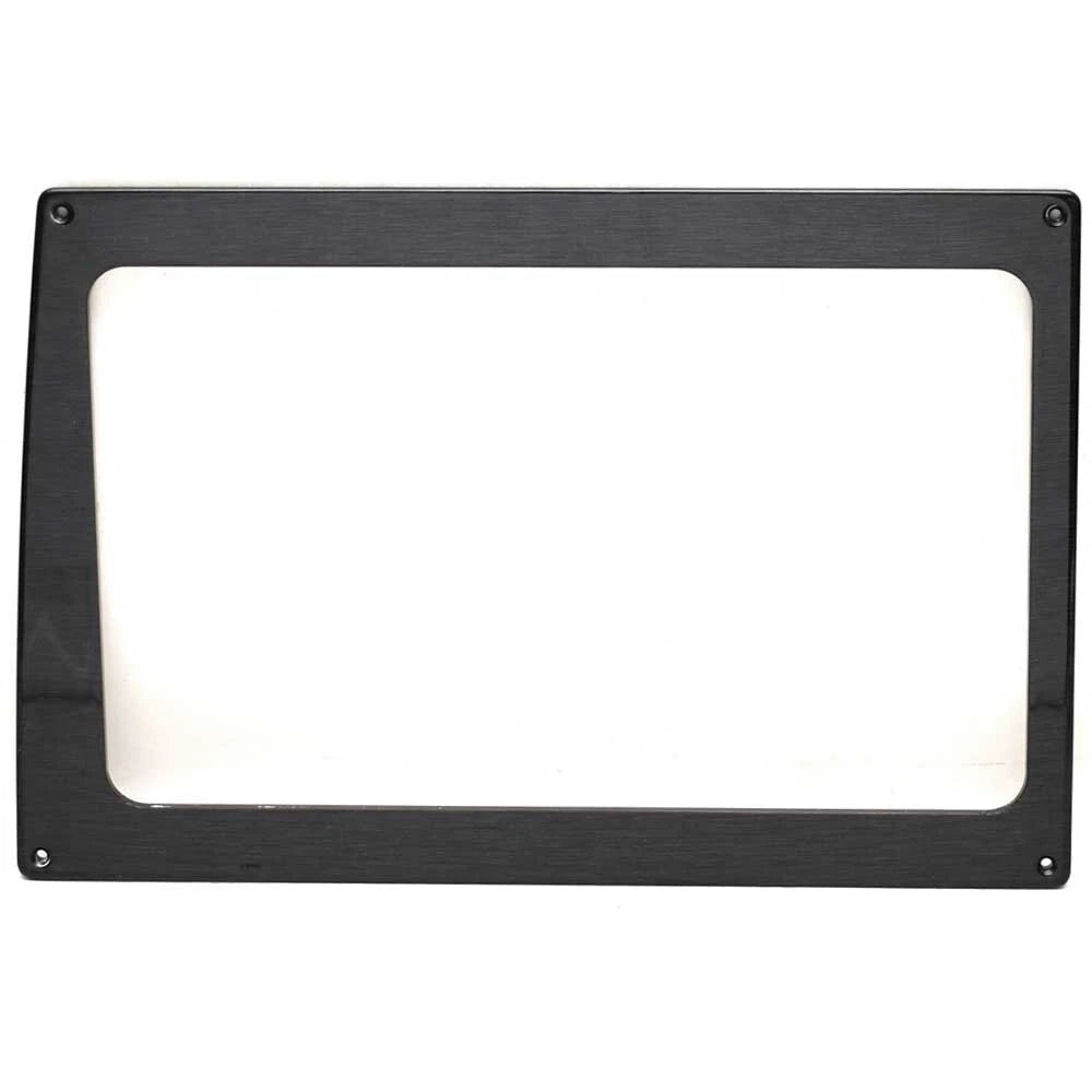 Marquis Yachts Boat Chartplotter Panel 5766653 - Black Silver Woodgrain Acrylic