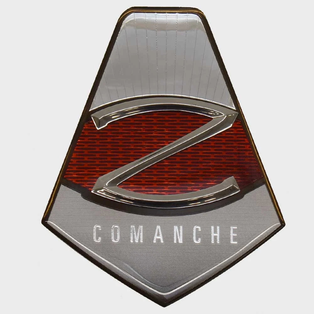 Ranger Boat Raised Decal 7604329 - Z Series Comanche Silver Red
