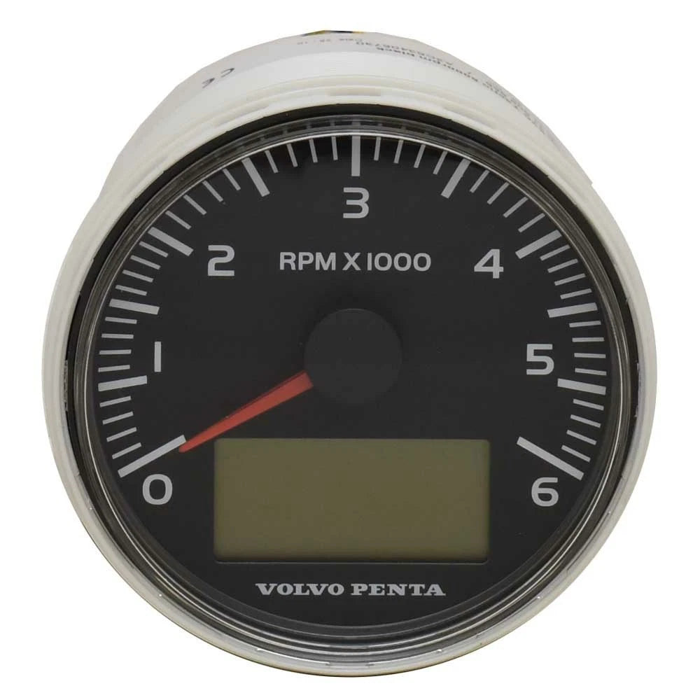 Volvo Boat Tachometer Gauge 21509646 - EVC 3 1/4 Inch Black