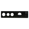 Sea Ray Boat Blank Dash Panel 2113472 - 260 Sundancer Black Plastic