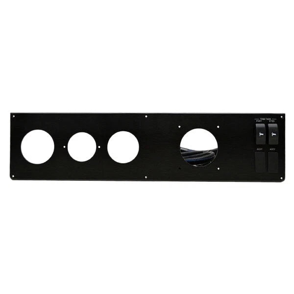 Sea Ray Boat Blank Dash Panel 2113472 - 260 Sundancer Black Plastic