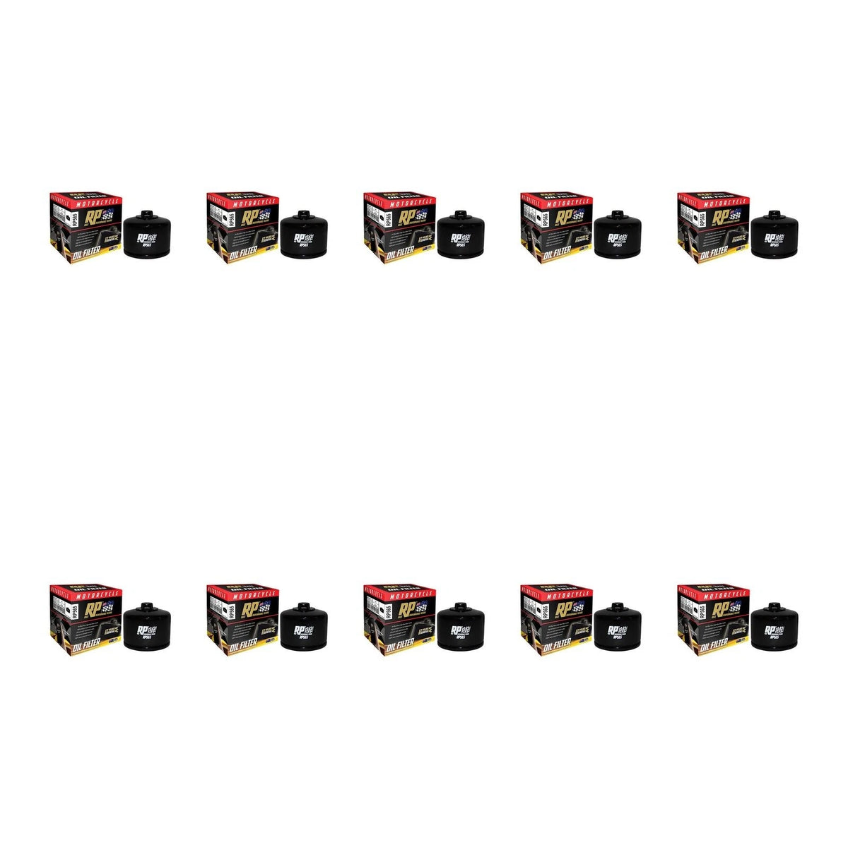 10 Pack RP Oil Filter for Aprilia MANA 850 2008-2009