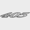 Cruisers Boat Model Decal Sticker V1944700 - 405 Express Silver Gray