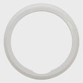 Livorsi Boat Gauge Bezel AG400W - 4 Inch ID White Aluminum