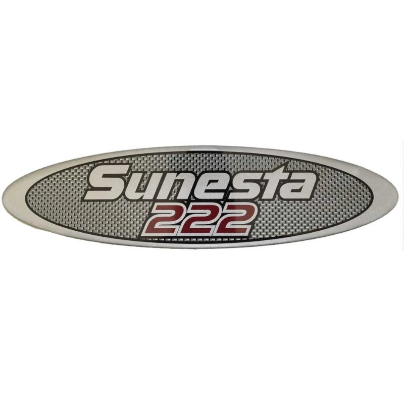 Chaparral Boat Raised Decal U17537-01 - Sunesta 222 Glossy Silver
