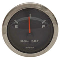 Beede Boat Ballast Gauge 960516 - 2 Inch Silver - Black