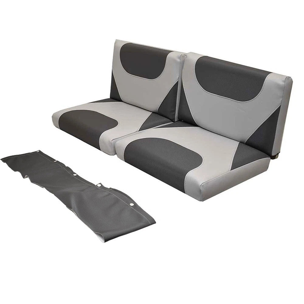 Alumacraft Classic 165 Boat Seat Cushion Set 2140008124 - Gray (5 PC)