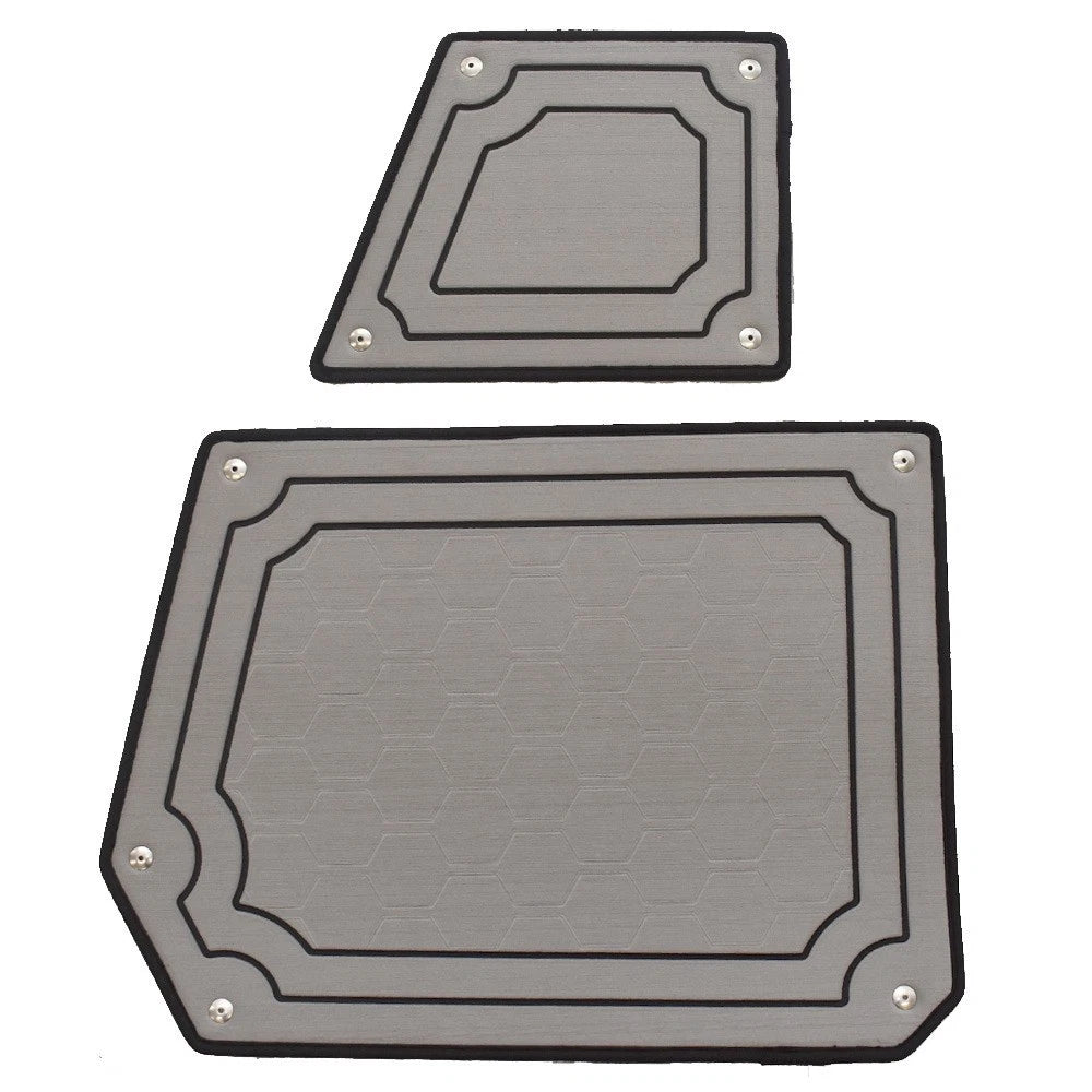 2020 Cobalt R6 Surf Boat Head Mats 181HD-0301-00 - Slate Gray (2Pc)