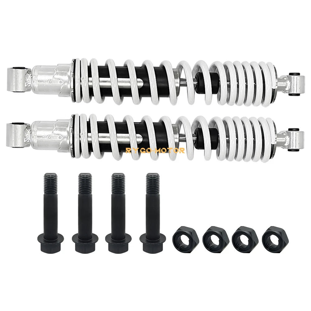 Front Shocks Gas Absorber for 1987-2006 Yamaha YFZ350 Banshee 350 Springs White