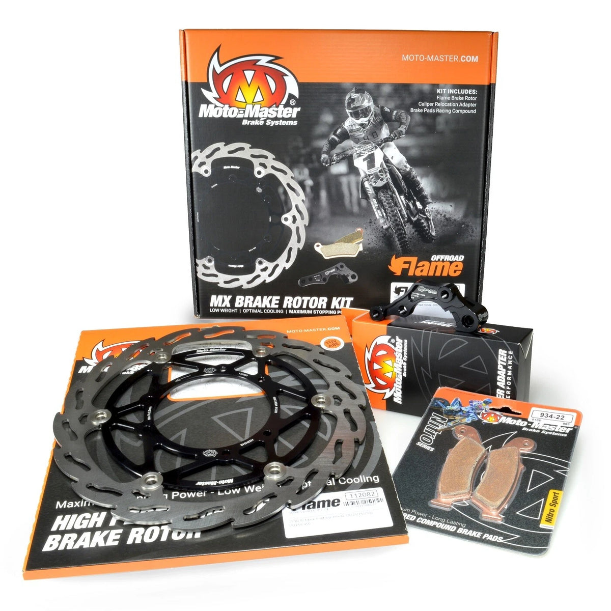 Moto Master Flame 270mm Front Brake Disc Kit for KTM 400 LC4 2000