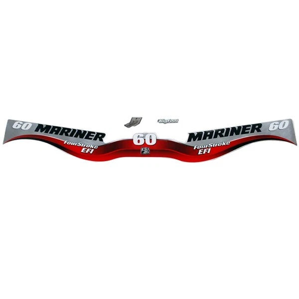 Mercury Boat Cowling Decal 37-883534A03 - Mariner 60 FourStroke (kit)