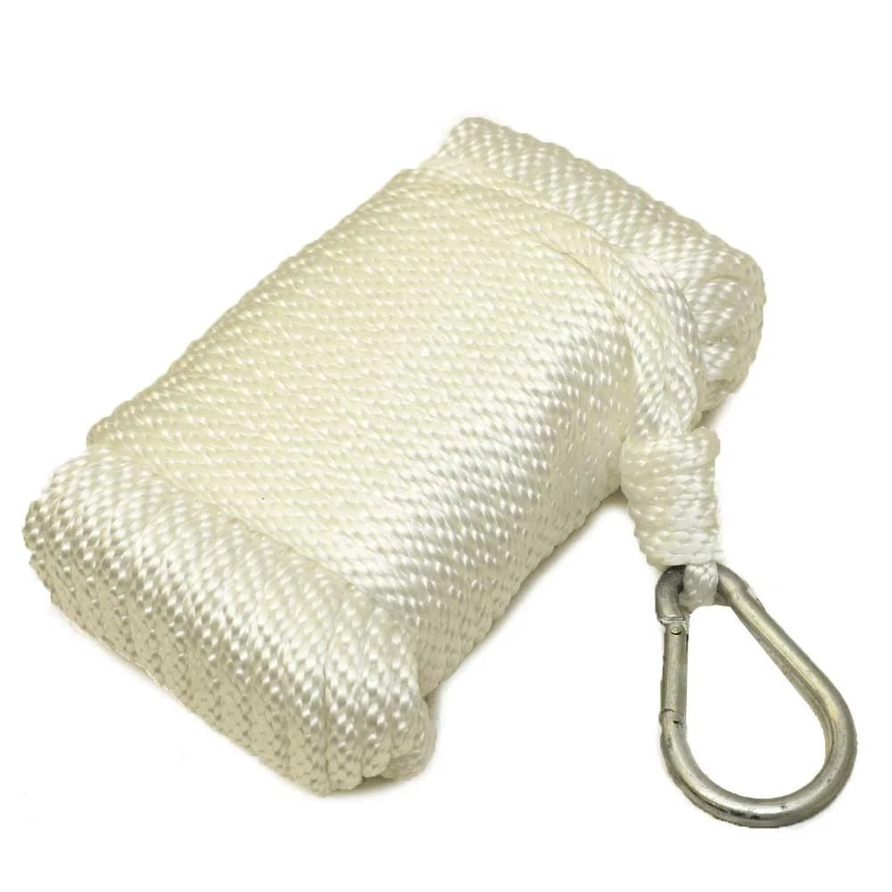 Dockmate Boat Braided Anchor Line DM 53328 - 3/8 Inch X 100 Ft White