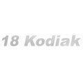 Crestliner Boat Decal 2007521 - 18 Kodiak 11 Inch Metallic Silver