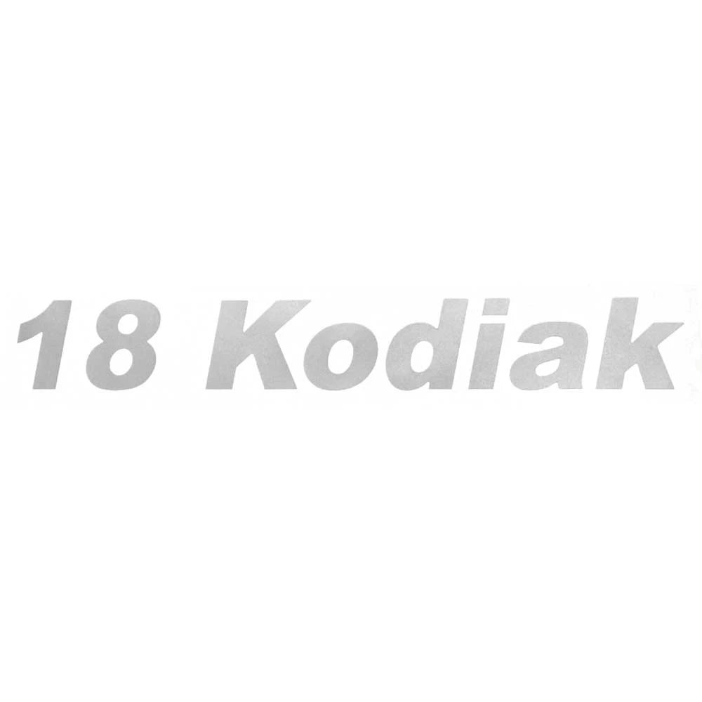 Crestliner Boat Decal 2007521 - 18 Kodiak 11 Inch Metallic Silver