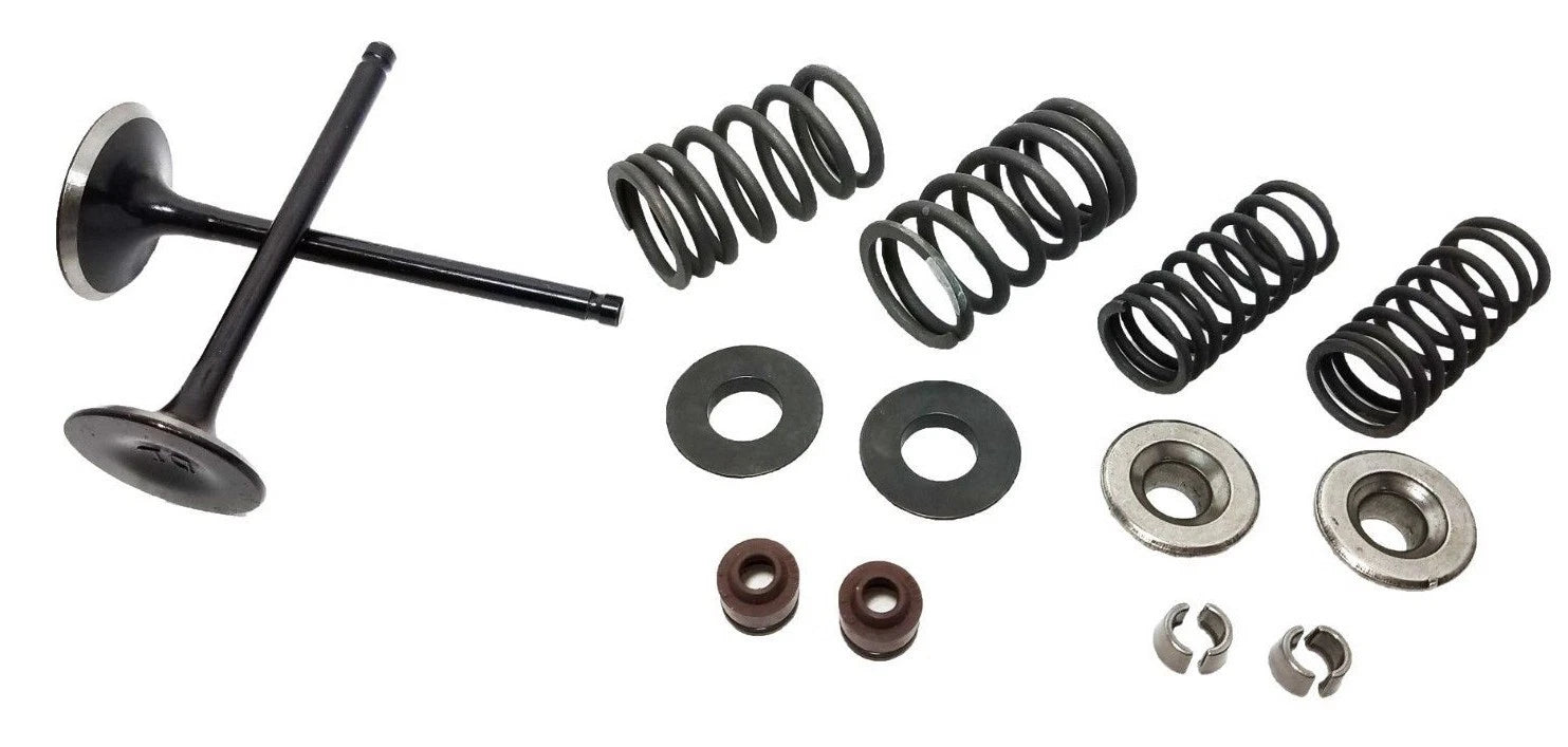 1 SET ENGINE INTAKE/EXHAUST VALVES ASSEMBLY KIT FOR HONDA GY6 250CC SCOOTER ATV