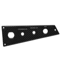 Glastron Boat Blank Switch Panel 025-5116 - GT 185 Black Gray Acrylic