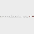 Ranger Boat Raised Emblem Decal 206378 - 190LS Reata Silver Red Sticker