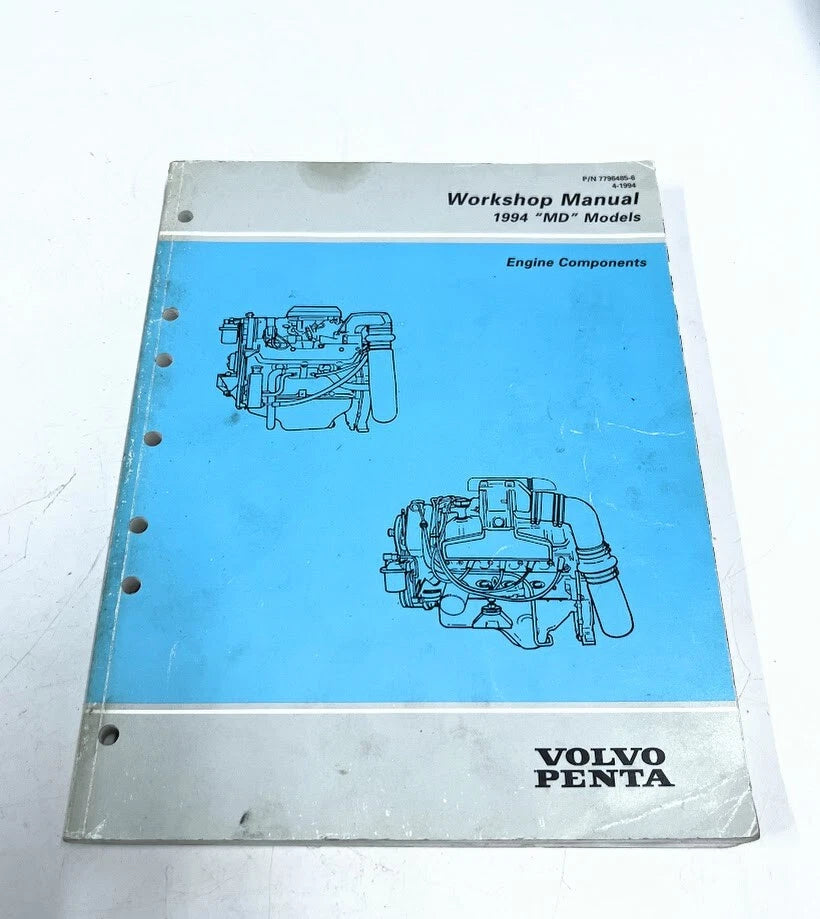 Volvo Penta 7796485-6, Workshop Manual, Engine Components, 1994 Models