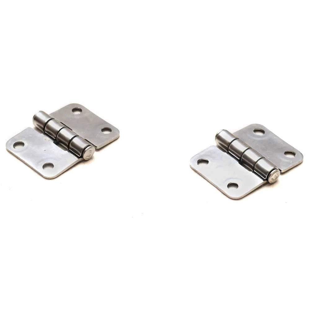 Gemlux Boat Butt Hatch Hinges 1677 - Stainless 2 Inch (pair)
