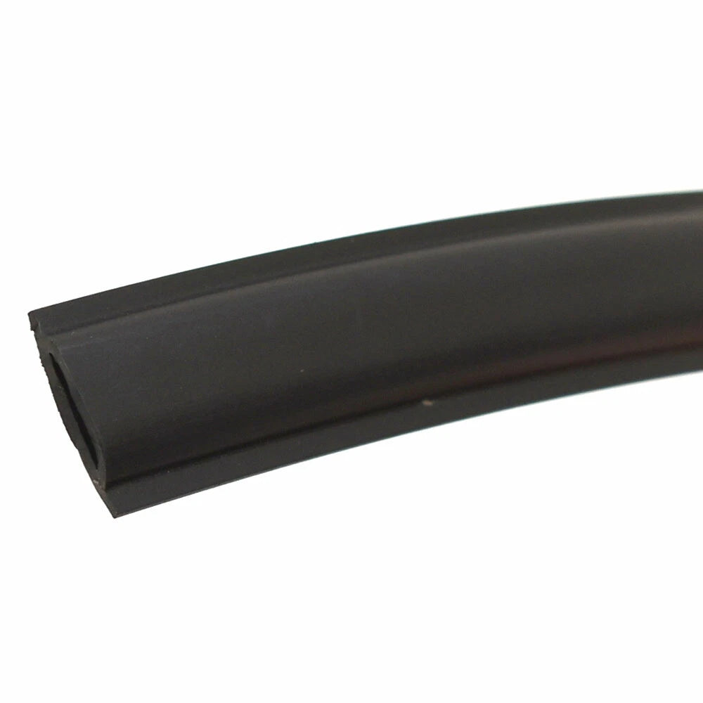 G3 Boat Plastic Molding 73446000 - D-Profile 7/8 Inch Black (FT)