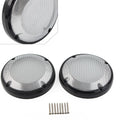 6.5"Saddlebag Lid Speaker Grill Cover for Harley Touring Electra Glibe 1983-2020