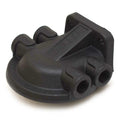 Moeller Boat Gas Fuel Filter Head 175008 - Black Plastic 5/8 Inch