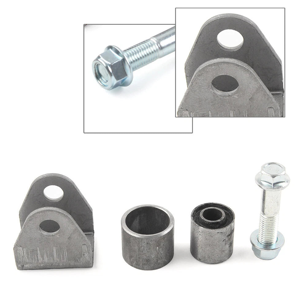 Universal Flat Mount Suspensions Shock Mounting Bracket Bushing for ATV Dirt