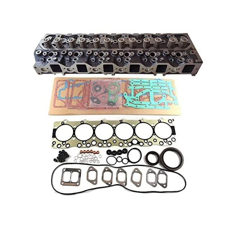 6BG1 Complete Cylinder Head with Gasket Kit for Isuzu Engine John Deere 225CL