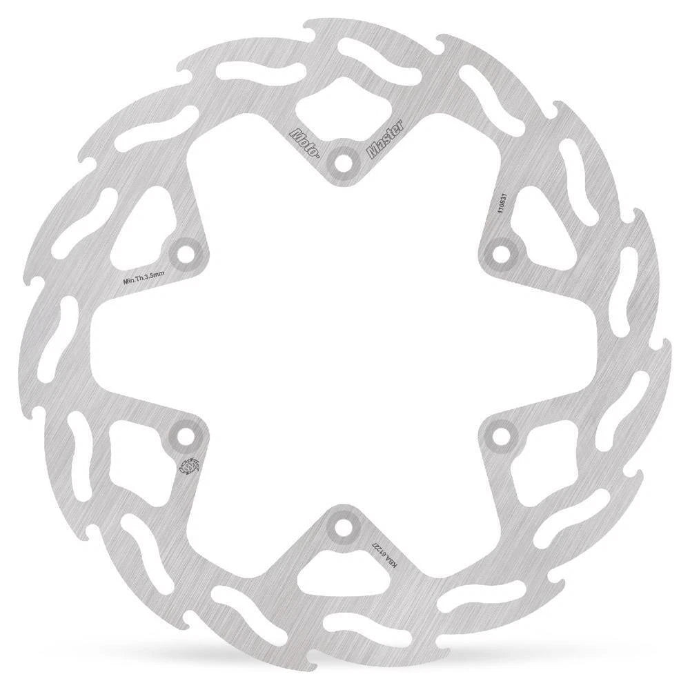 MotoMaster Flame Fixed Rear Brake Disc for Yamaha WR450F 2024-2025