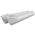 Pontoon Log Boat Float Tubes - with No Strakes 23 FT X 25 Inch (pair)