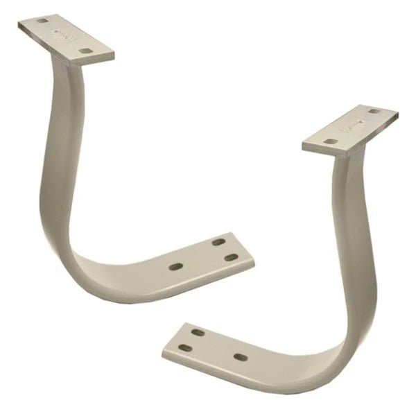 Springfield Boat Arm Rest Brackets - Beige Aluminum (set of 2)