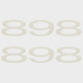 Nitro Boat Raised Model Decals 135643 - 898 Stickers (pair)