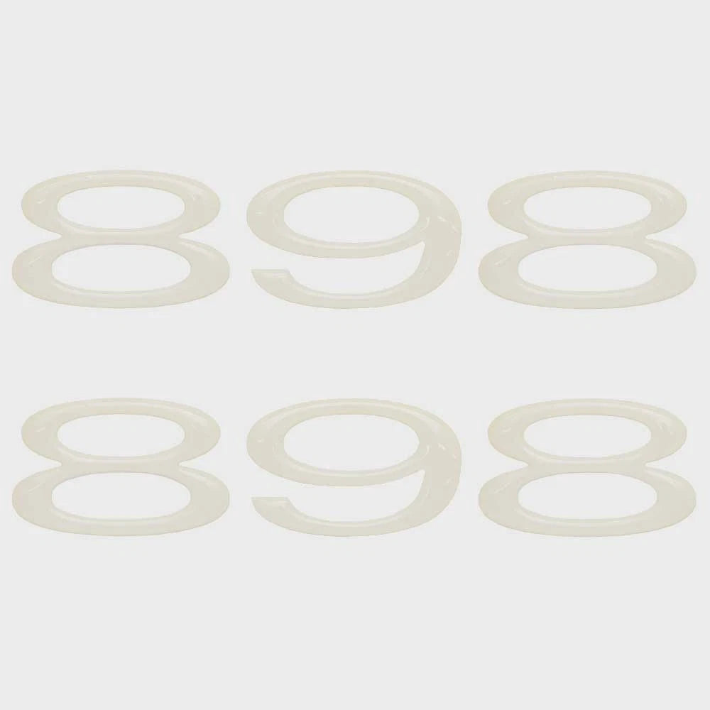 Nitro Boat Raised Model Decals 135643 - 898 Stickers (pair)