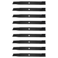 9 Pack: XHT Lawnmower Blade Fits John Deere Replaces AM102401